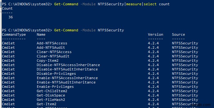 วิธีจัดการสิทธิ์ NTFS ด้วย PowerShell 