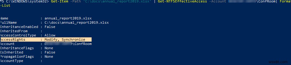 วิธีจัดการสิทธิ์ NTFS ด้วย PowerShell 