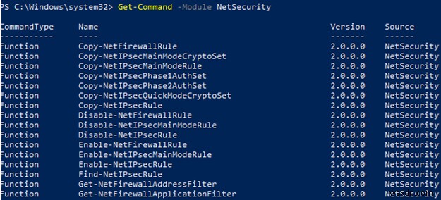 การกำหนดค่ากฎไฟร์วอลล์ Windows ด้วย PowerShell 