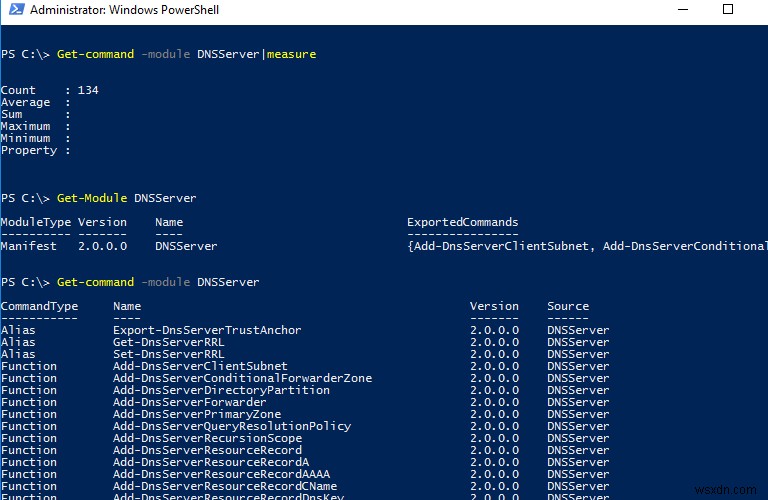 สร้างและจัดการโซน DNS และบันทึกด้วย PowerShell 