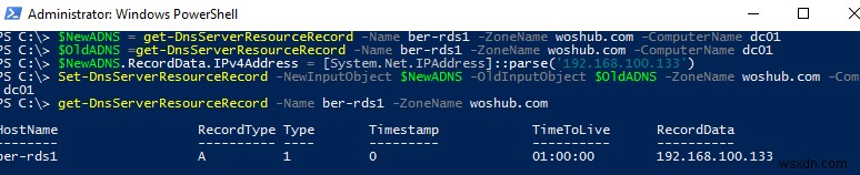 สร้างและจัดการโซน DNS และบันทึกด้วย PowerShell 