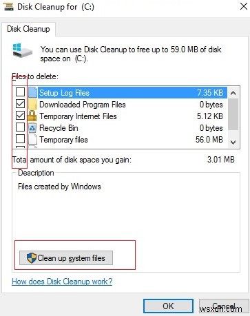 วิธีเรียกใช้การล้างข้อมูลบนดิสก์ (Cleanmgr.exe) บน Windows Server 2016/2012 R2/2008 R2 