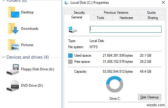 วิธีเรียกใช้การล้างข้อมูลบนดิสก์ (Cleanmgr.exe) บน Windows Server 2016/2012 R2/2008 R2 