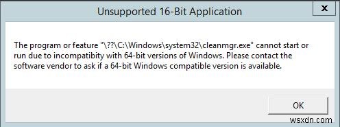 วิธีเรียกใช้การล้างข้อมูลบนดิสก์ (Cleanmgr.exe) บน Windows Server 2016/2012 R2/2008 R2 