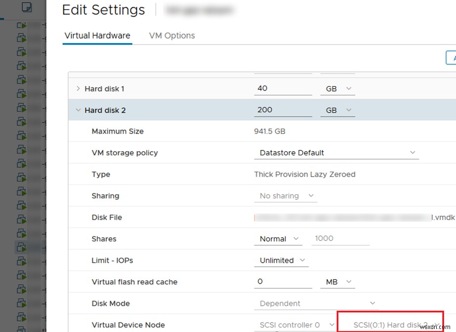 จับคู่ดิสก์ Windows กับไฟล์ VMWare VMDK 