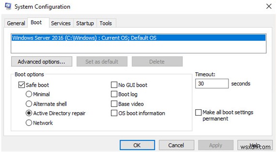 วิธีคืนค่า Active Directory จากข้อมูลสำรอง 