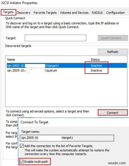 จะเปิดใช้งานและกำหนดค่า MPIO บน Windows Server 2016/2012R2 ได้อย่างไร 