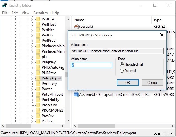 การกำหนดค่าการเชื่อมต่อ L2TP/IPSec VPN หลัง NAT รหัสข้อผิดพลาด VPN 809 