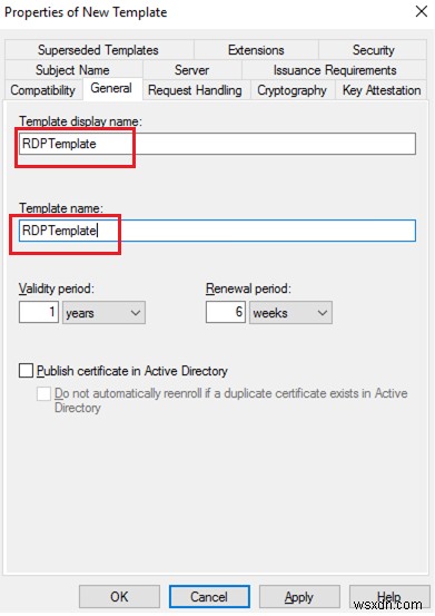 การรักษาความปลอดภัยการเชื่อมต่อ RDP ด้วยใบรับรอง SSL/TLS ที่เชื่อถือได้ 