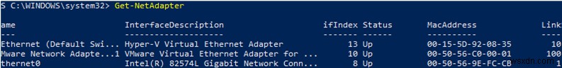 การกำหนดค่าการตั้งค่าอะแดปเตอร์เครือข่ายด้วย PowerShell:ที่อยู่ IP, DNS, เกตเวย์เริ่มต้น, เส้นทางแบบคงที่ 