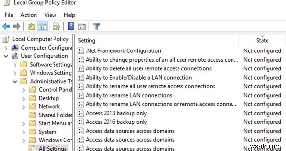 รีเซ็ตการตั้งค่า Local Group Policy ใน Windows 