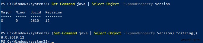 จะตรวจสอบหรืออัปเดตเวอร์ชัน Java ใน Windows ด้วย PowerShell ได้อย่างไร 