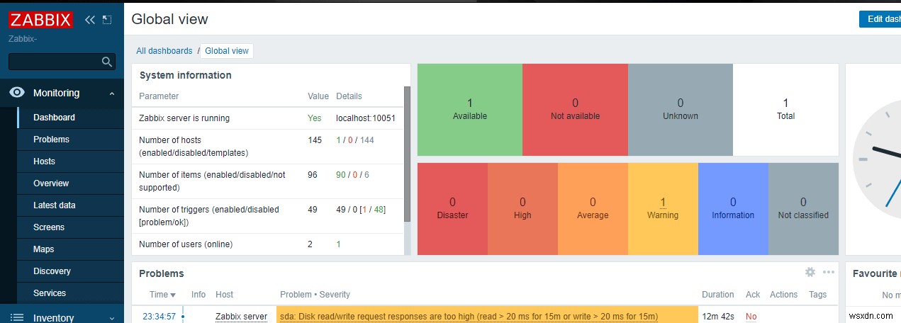 คู่มือการติดตั้งและกำหนดค่าพื้นฐาน Zabbix 