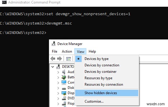 จะลบ Hidden/Ghost Network Adapters ใน Windows ได้อย่างไร? 