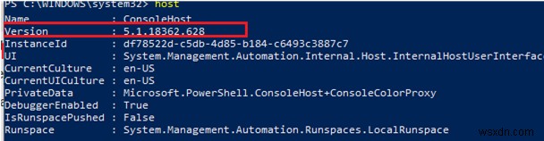 จะตรวจสอบเวอร์ชันของ PowerShell ที่ติดตั้งได้อย่างไร 