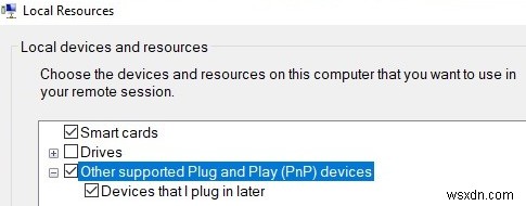 USB Device Passthrough (เปลี่ยนเส้นทาง) ไปยัง Hyper-V Virtual Machine 