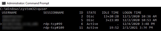 การกำหนดค่า RDP/RDS Sessions Limits (Timeouts) บน Windows 
