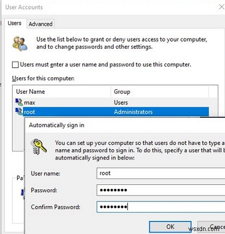 วิธีลงชื่อเข้าใช้ Windows 10 โดยอัตโนมัติโดยไม่ต้องใช้รหัสผ่าน 