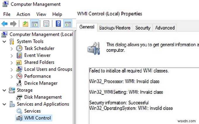 จะแก้ไขปัญหา ซ่อมแซม และสร้าง WMI Repository ใหม่ได้อย่างไร 