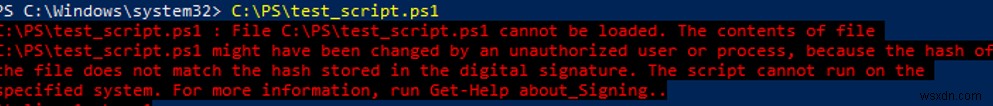 วิธีการลงนามสคริปต์ PowerShell (PS1) ด้วยใบรับรองการลงนามรหัส 