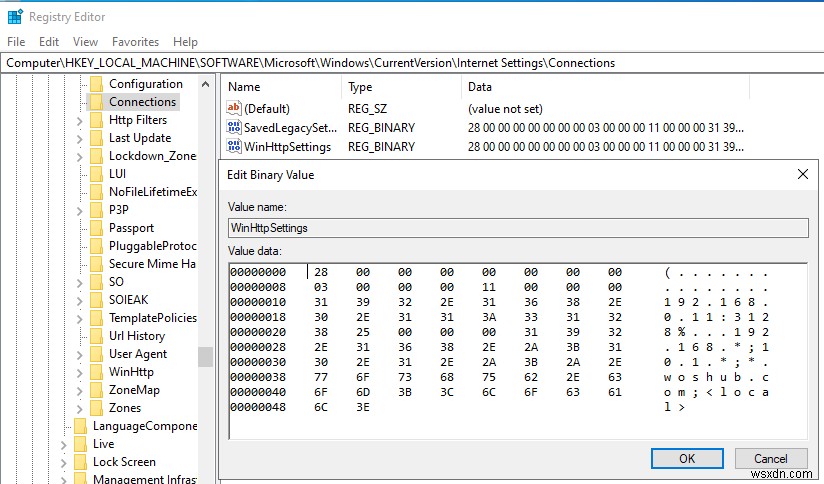 การกำหนดการตั้งค่าพร็อกซีบน Windows โดยใช้การตั้งค่านโยบายกลุ่ม 