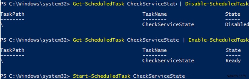 วิธีสร้างและจัดการงานที่กำหนดเวลาไว้ด้วย PowerShell 