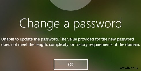 การกำหนดค่านโยบายรหัสผ่านโดเมนใน Active Directory 