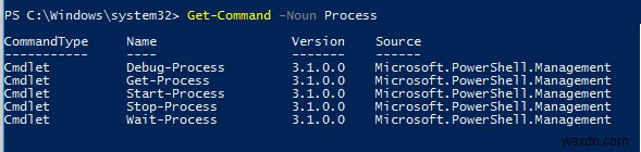 การจัดการกระบวนการ Windows ด้วย PowerShell 