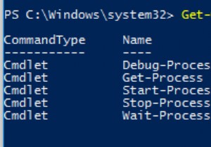 การจัดการกระบวนการ Windows ด้วย PowerShell 