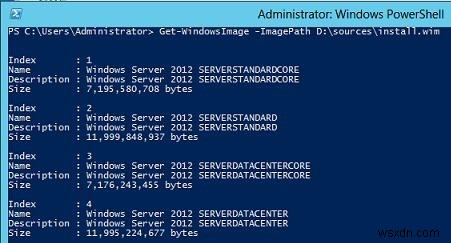 ทำความสะอาดโฟลเดอร์ WinSXS อย่างปลอดภัยใน Windows Server 2012 