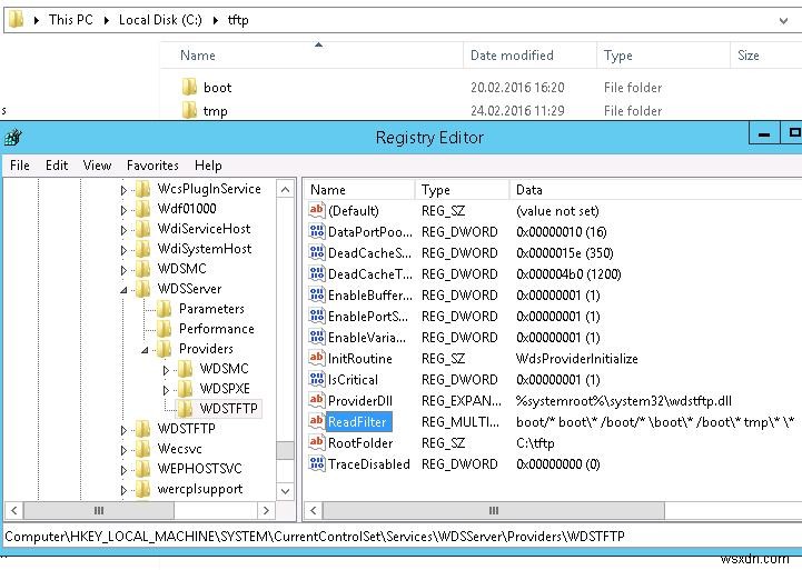 วิธีการติดตั้งเซิร์ฟเวอร์ TFTP บน Windows Server 2012 R2 