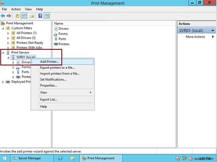 การรวมเครื่องพิมพ์:วิธีกำหนดค่าพูลเครื่องพิมพ์ใน Windows Server 2012 R2 