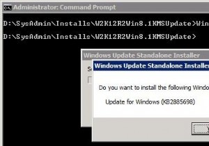 การเปิดใช้งาน Windows 8.1 และ Windows Server 2012 R2 KMS 