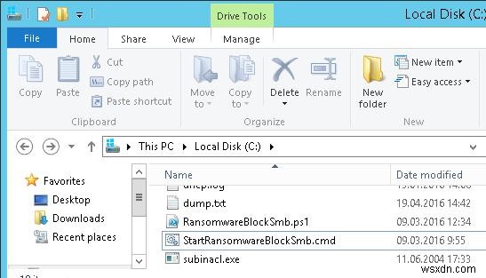 การใช้ FSRM บน Windows File Server เพื่อป้องกัน Ransomware 