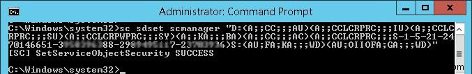 การให้สิทธิ์การเข้าถึงระยะไกลบน SCManager แก่ผู้ใช้ที่ไม่ใช่ผู้ดูแลระบบ 