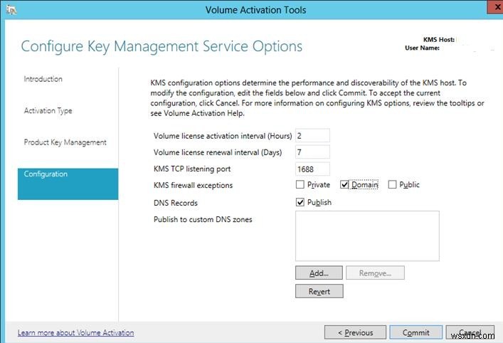 การติดตั้งเซิร์ฟเวอร์ KMS บน Windows Server 2012 R2 