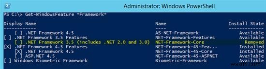 วิธีการติดตั้ง .NET Framework 3.5 บน Windows Server 2012 R2 