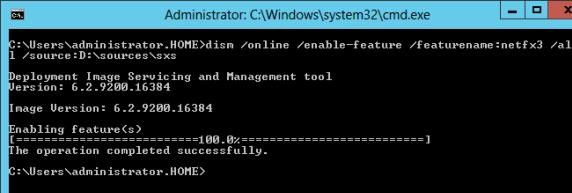 วิธีการติดตั้ง .NET Framework 3.5 บน Windows Server 2012 R2 