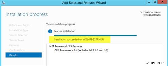 วิธีการติดตั้ง .NET Framework 3.5 บน Windows Server 2012 R2 