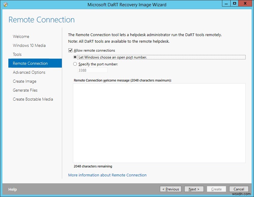 วิธีสร้างอิมเมจการกู้คืน DaRT 10 