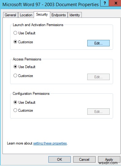 ข้อผิดพลาด DistributedCOM 10016 ใน Windows:การตั้งค่าการอนุญาตเฉพาะแอปพลิเคชันไม่ให้สิทธิ์การเปิดใช้งานในเครื่อง 