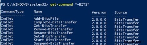 การคัดลอกไฟล์ขนาดใหญ่บนเครือข่ายที่ไม่น่าเชื่อถือโดยใช้ BITS และ PowerShell 