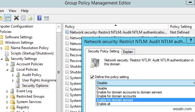 วิธีปิดการใช้งานการรับรองความถูกต้อง NTLM ในโดเมน Windows 