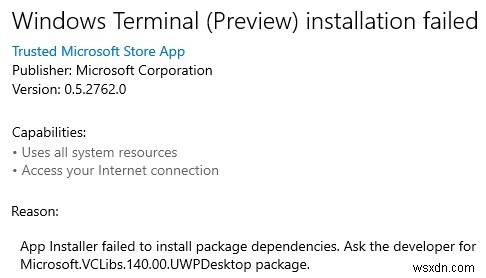 วิธีการดาวน์โหลดไฟล์ APPX จาก Microsoft Store สำหรับการติดตั้งแบบออฟไลน์? 