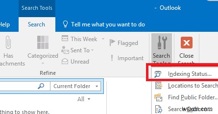 แก้ไข:การค้นหา Microsoft Outlook ไม่ทำงานบน Windows 10/11 