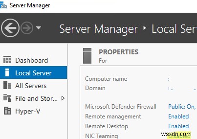 วิธีกำหนดค่า NIC Teaming บน Windows Server 2019/2016 และ Windows 10 