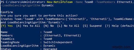 วิธีกำหนดค่า NIC Teaming บน Windows Server 2019/2016 และ Windows 10 