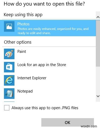 วิธีคืนค่า Windows Photo Viewer ใน Windows 10 