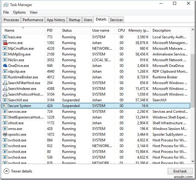 Virtual Secure Mode (VSM) ใน Windows 10 Enterprise 