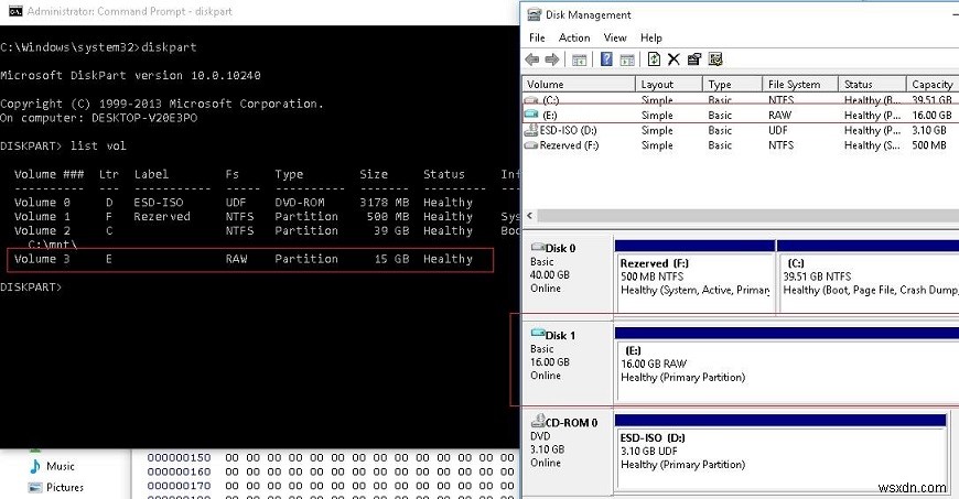 การกู้คืนไฟล์จากพาร์ติชั่น RAW โดยใช้ TestDisk 